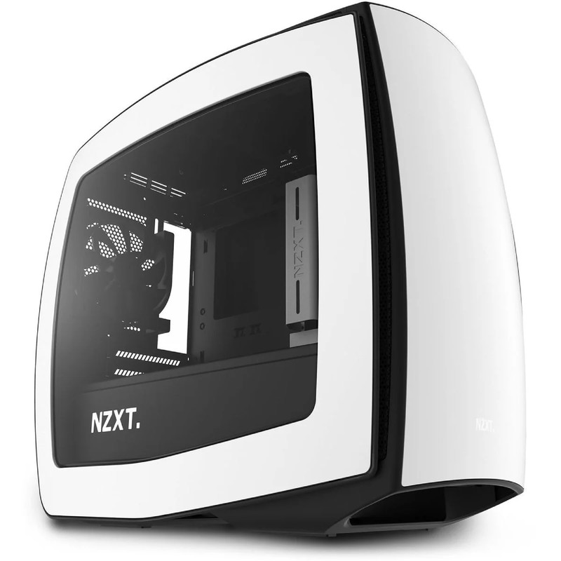 NZXT Manta Mini ITX Mini Tower Case - White/Black - صندوق